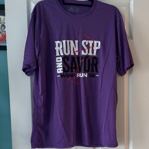 Purple Men's Graphic Tee